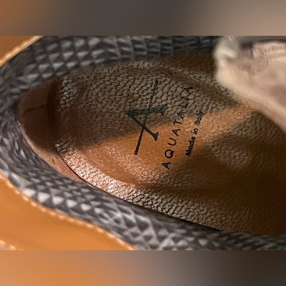 Aquatalia Women's Faria Weatherproof Bootie, Taupe, Size 6.5, Italian Leather - Picture 13 of 14